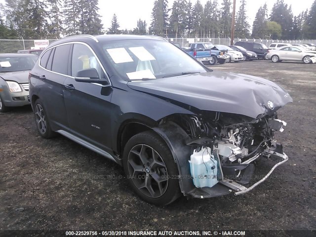 WBXHT3C30H5F80274 - 2017 BMW X1 XDRIVE28I BLACK photo 1