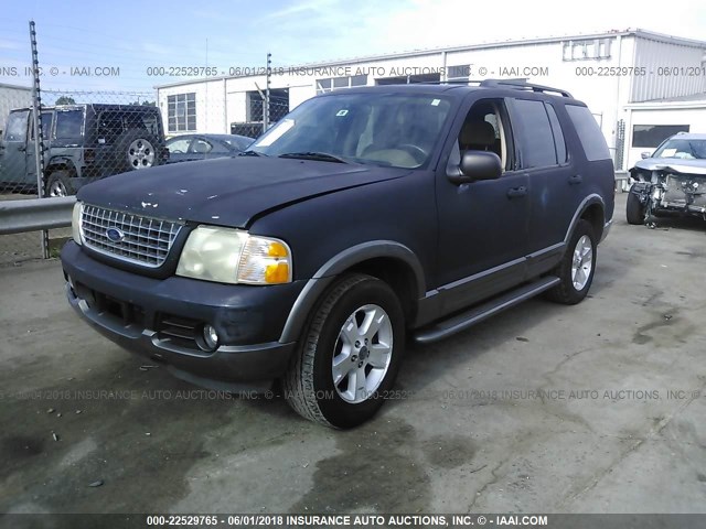 1FMZU73K23UC19035 - 2003 FORD EXPLORER XLT/XLT SPORT/NBX 黑色 照片 2
