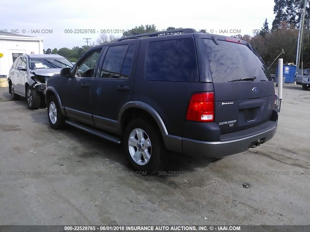 1FMZU73K23UC19035 - 2003 FORD EXPLORER XLT/XLT SPORT/NBX 黑色 照片 3