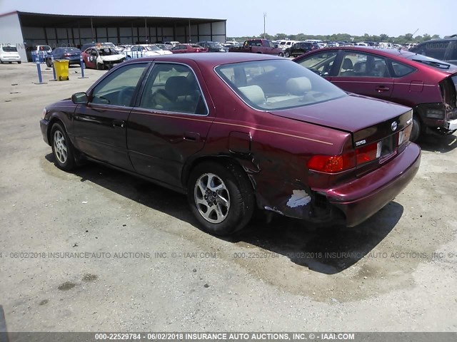 4T1BF22K6YU943009 - 2000 TOYOTA CAMRY LE/XLE 栗色 照片 3