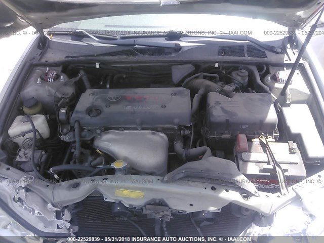 4T1BE32KX3U134565 - 2003 TOYOTA CAMRY LE/XLE/SE 银色 照片 10