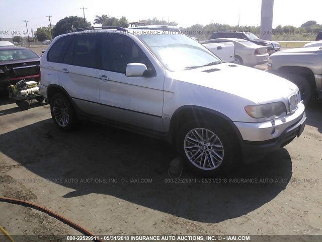 5UXFA53543LV92130 - 2003 BMW X5 3.0I SILVER photo 1