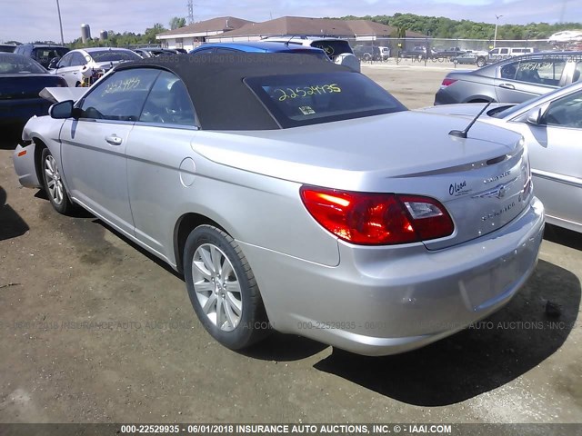 1C3BC5ED4AN153515 - 2010 CHRYSLER SEBRING TOURING SILVER photo 3