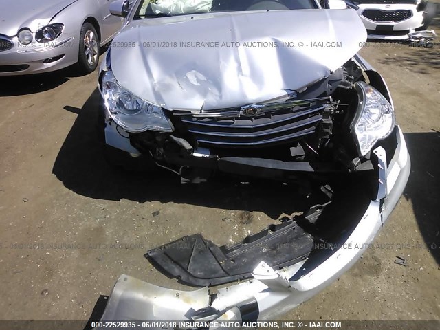 1C3BC5ED4AN153515 - 2010 CHRYSLER SEBRING TOURING SILVER photo 6