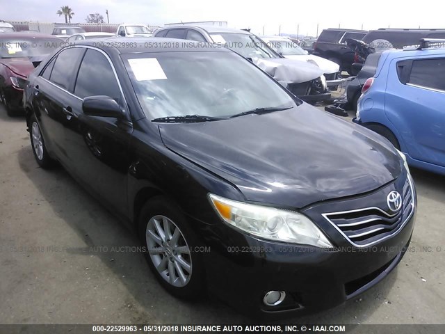 4T4BF3EK9BR193622 - 2011 TOYOTA CAMRY SE/LE/XLE BLACK photo 1