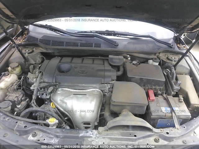 4T4BF3EK9BR193622 - 2011 TOYOTA CAMRY SE/LE/XLE BLACK photo 10