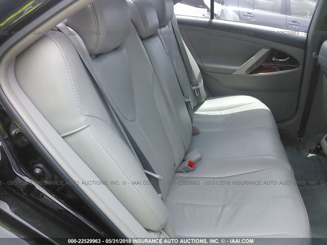 4T4BF3EK9BR193622 - 2011 TOYOTA CAMRY SE/LE/XLE BLACK photo 8