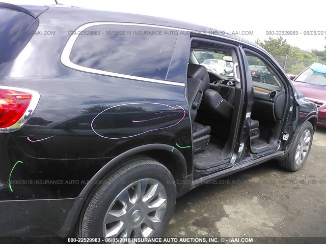 5GAKVCED5BJ253577 - 2011 BUICK ENCLAVE CXL 黑色 照片 6