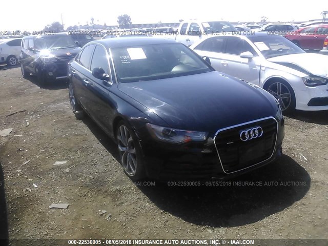 WAUGFAFCXFN003470 - 2015 AUDI A6 PREMIUM PLUS BLACK photo 1