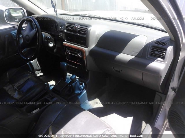 4S6CM58W6X4401713 - 1999 HONDA PASSPORT EX/LX Արծաթագույն լուսանկար 5