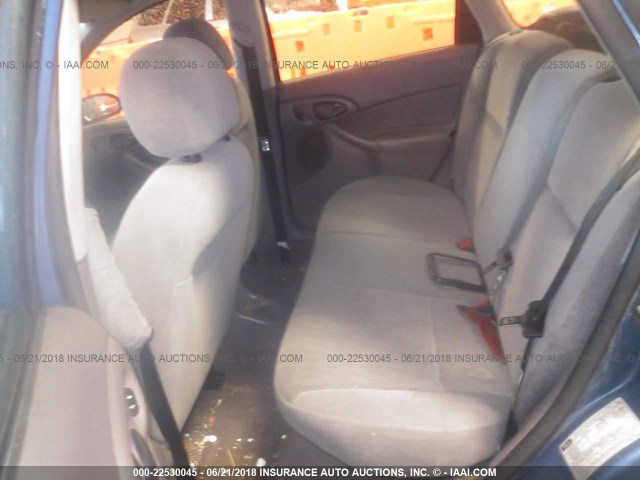 1FAFP36351W162820 - 2001 FORD FOCUS SE/SE COMFORT BLUE photo 8