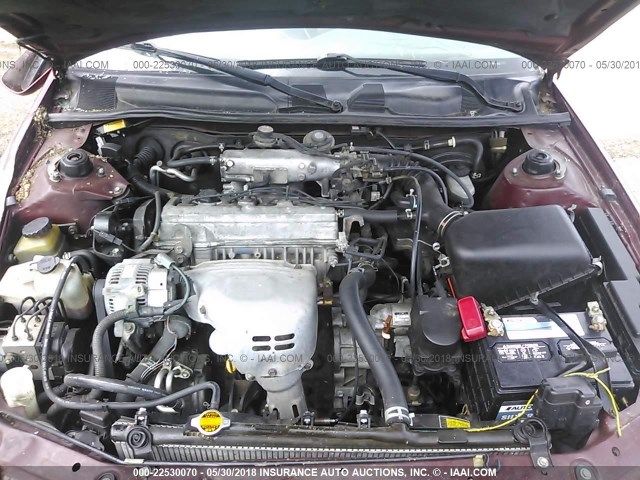 4T1BG22KXXU441342 - 1999 TOYOTA CAMRY CE/LE/XLE 勃艮第红 照片 10