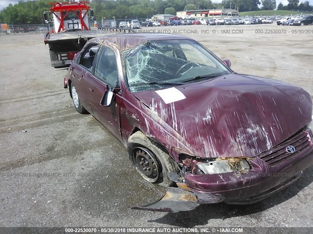 4T1BG22KXXU441342 - 1999 TOYOTA CAMRY CE/LE/XLE 勃艮第红 照片 6