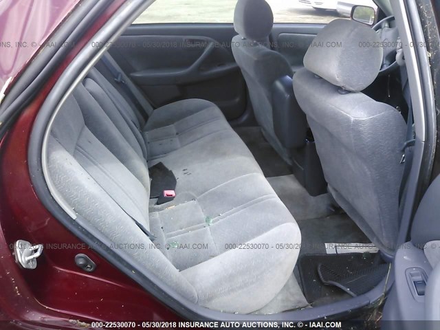 4T1BG22KXXU441342 - 1999 TOYOTA CAMRY CE/LE/XLE 勃艮第红 照片 8