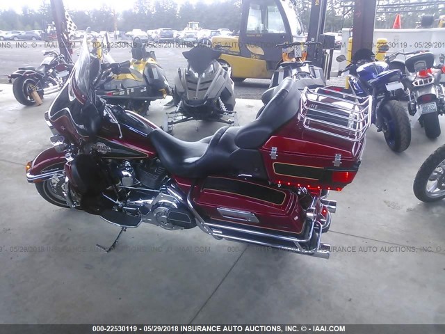 1HD1FC41X7Y701582 - 2007 HARLEY-DAVIDSON FLHTCUI Қызыл фото 3