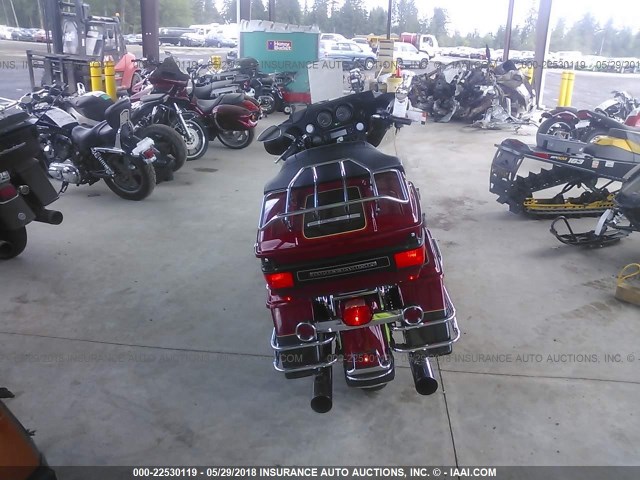 1HD1FC41X7Y701582 - 2007 HARLEY-DAVIDSON FLHTCUI Қызыл фото 6