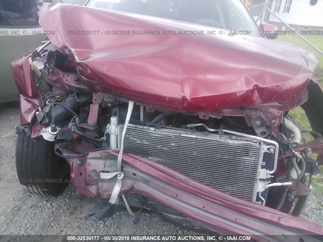 2CNALDEWXA6270356 - 2010 CHEVROLET EQUINOX LT Qırmızı foto 6