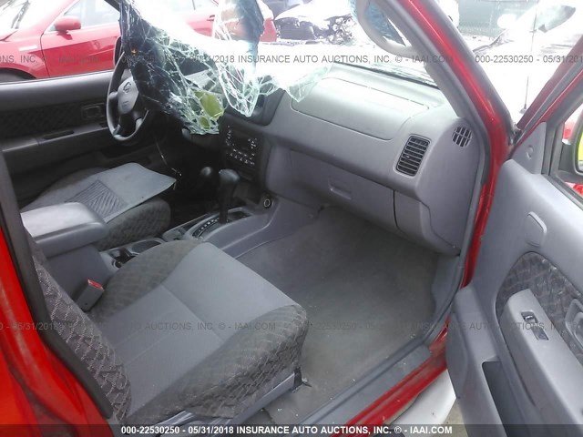 5N1ED28Y41C550636 - 2001 NISSAN XTERRA XE/SE RED photo 5