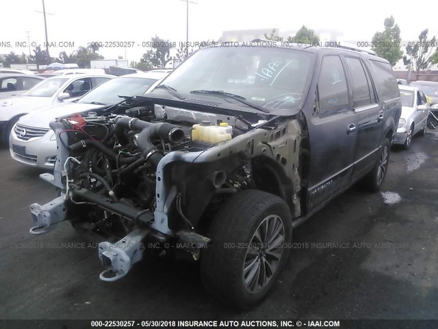 5LMJJ3HT8GEL03597 - 2016 LINCOLN NAVIGATOR L/SELECT 黑色 照片 2