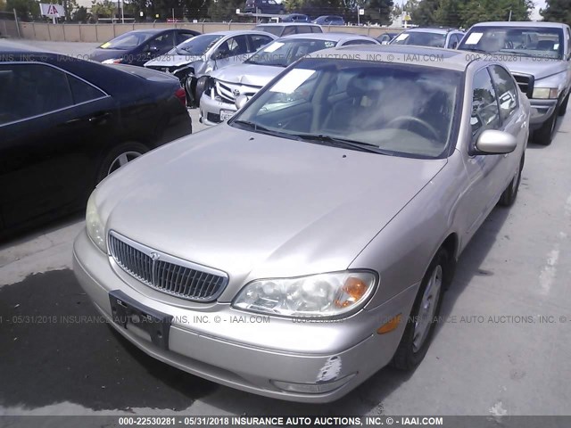 JNKCA31A3YT204917 - 2000 INFINITI I30 BEIGE photo 2