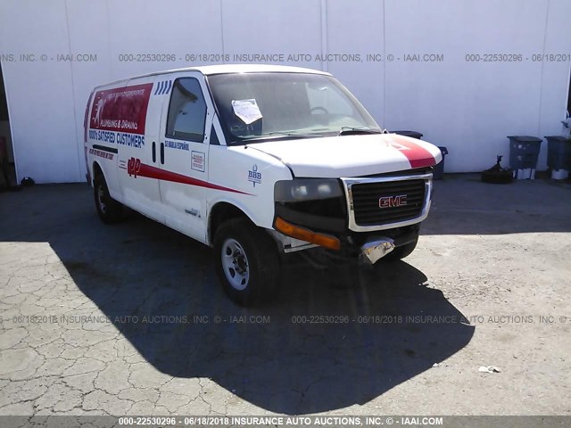 1GTHG392461178677 - 2006 GMC SAVANA G3500 WHITE photo 1