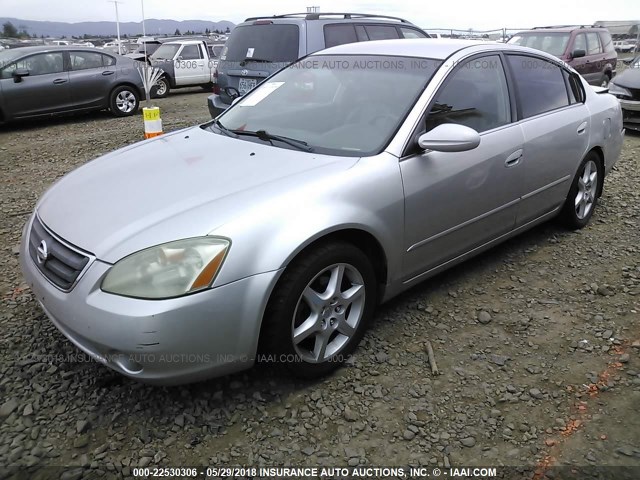 1N4AL11D92C130241 - 2002 NISSAN ALTIMA S/SL SILVER photo 2