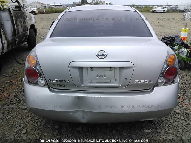 1N4AL11D92C130241 - 2002 NISSAN ALTIMA S/SL SILVER photo 6