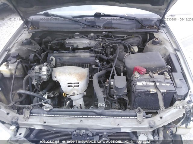 4T1BG22K1YU001558 - 2000 TOYOTA CAMRY CE/LE/XLE 银色 照片 10