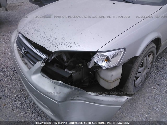4T1BG22K1YU001558 - 2000 TOYOTA CAMRY CE/LE/XLE 银色 照片 6