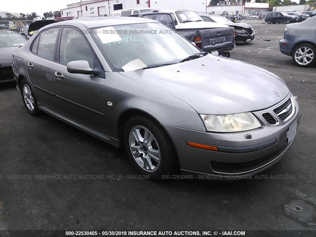 YS3FD49Y961025487 - 2006 SAAB 9-3 GRAY photo 1