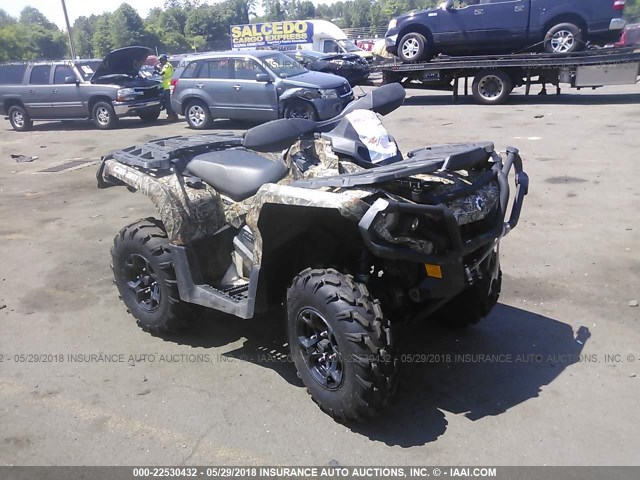 3JBLKPJ11EJ000346 - 2014 CAN-AM OUTLANDER 650 XT GREEN photo 1