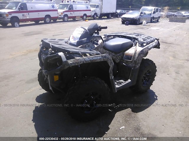 3JBLKPJ11EJ000346 - 2014 CAN-AM OUTLANDER 650 XT GREEN photo 2