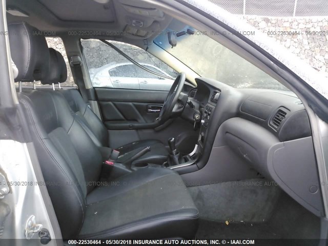 4S4BT62C466100078 - 2006 SUBARU BAJA SPORT SILVER photo 5