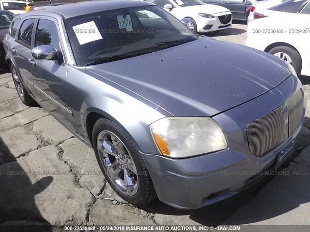 2D8FV47V87H816014 - 2007 DODGE MAGNUM SXT SILVER photo 1