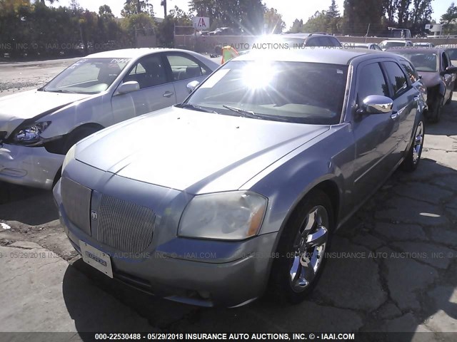 2D8FV47V87H816014 - 2007 DODGE MAGNUM SXT SILVER photo 2