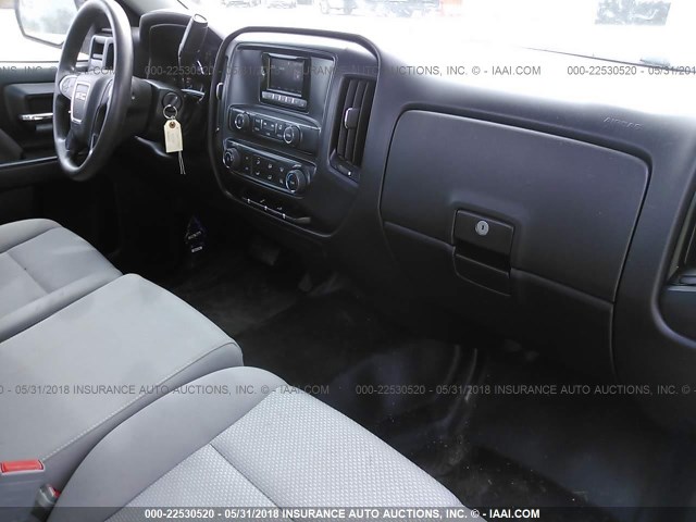 1GTN1TEC7FZ900051 - 2015 GMC SIERRA C1500 WHITE photo 5