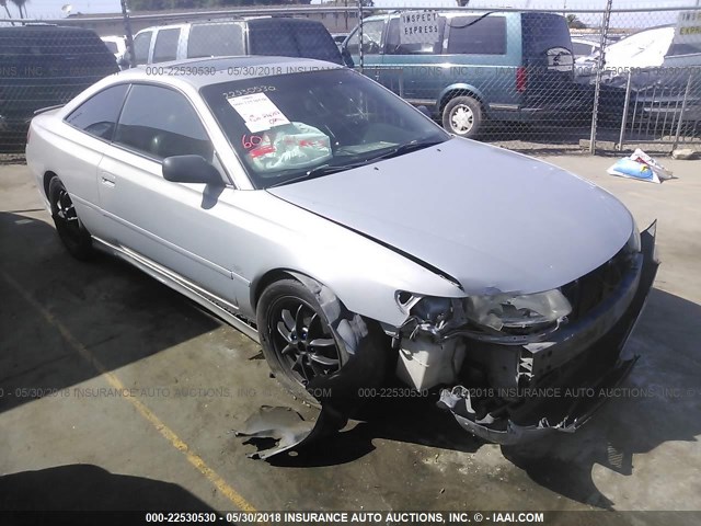 2T1CF22P11C456940 - 2001 TOYOTA CAMRY SOLARA SE/SLE ვერცხლისფერი ფოტო 1