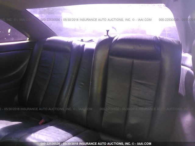 2T1CF22P11C456940 - 2001 TOYOTA CAMRY SOLARA SE/SLE ვერცხლისფერი ფოტო 8