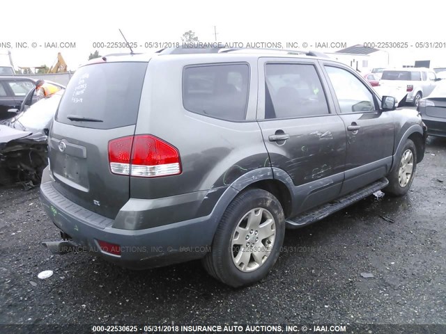 KNDJJ741795017083 - 2009 KIA BORREGO LX/EX GRAY photo 4