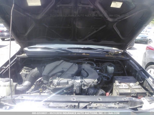 5TEUU42N86Z154325 - 2006 TOYOTA TACOMA ACCESS CAB Қара фото 10