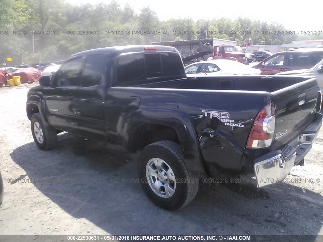 5TEUU42N86Z154325 - 2006 TOYOTA TACOMA ACCESS CAB Қара фото 3