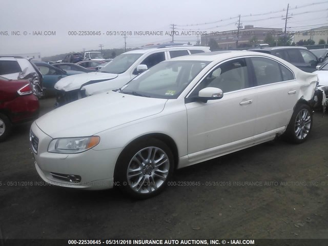 YV1AH852871035406 - 2007 VOLVO S80 V8 WHITE photo 2