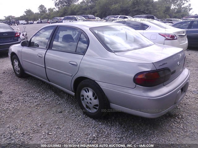 1G1ND52T3X6181819 - 1999 CHEVROLET MALIBU GRAY photo 3