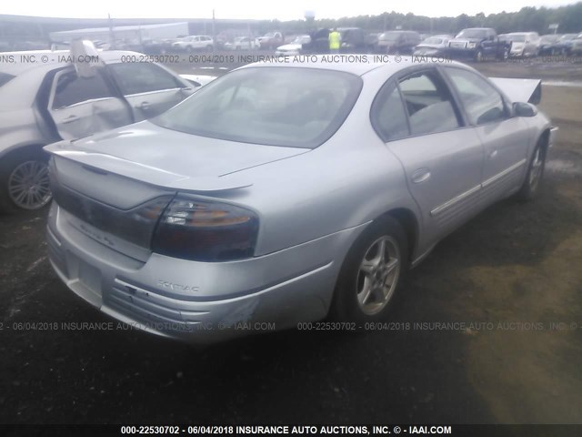 1G2HX54K524150970 - 2002 PONTIAC BONNEVILLE SE SILVER photo 4