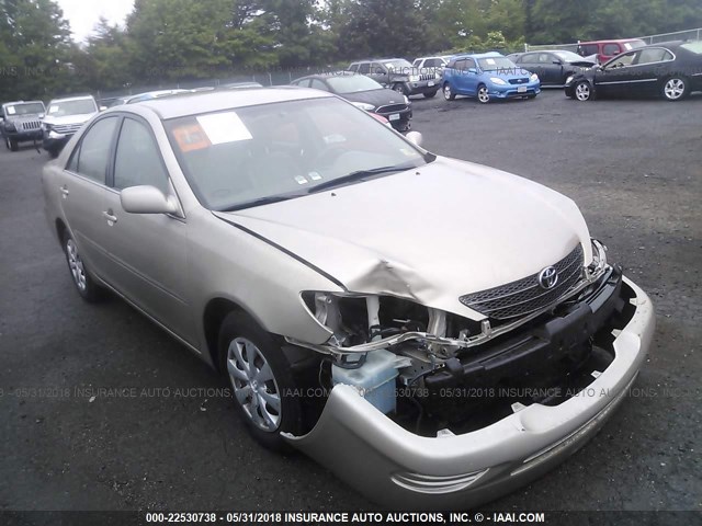 4T1BE32K44U898817 - 2004 TOYOTA CAMRY LE/XLE/SE ოქროსფერი ფოტო 1