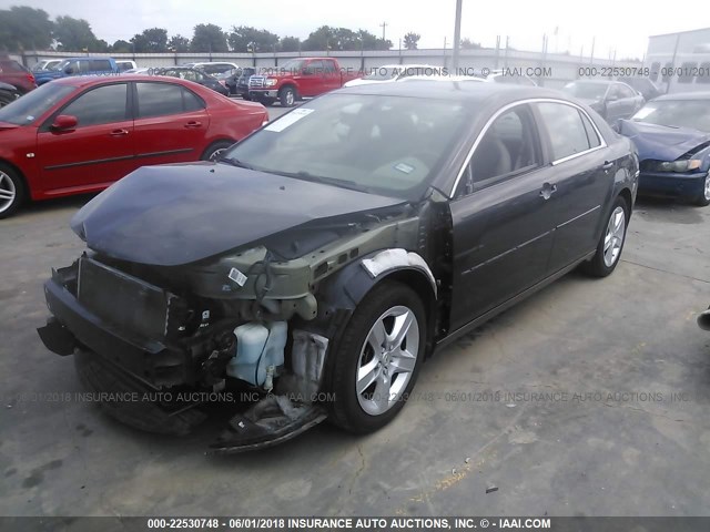 1G1ZB5E04CF337403 - 2012 CHEVROLET MALIBU LS GRAY photo 2