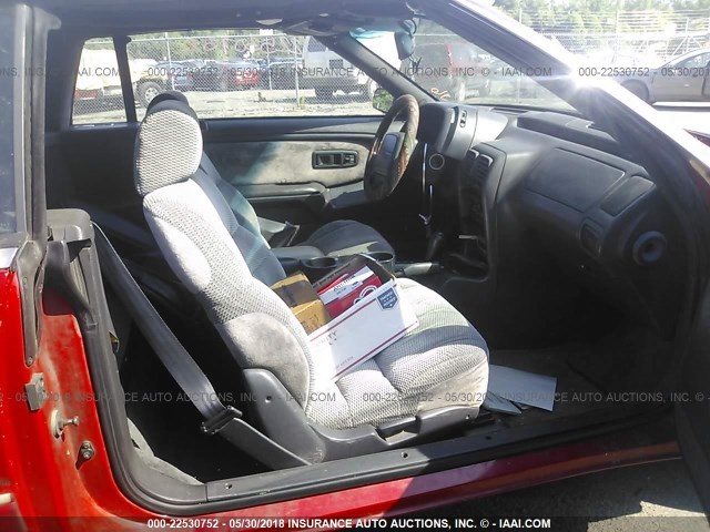 1C3EU4533SF650580 - 1995 CHRYSLER LEBARON GTC Қызыл фото 5