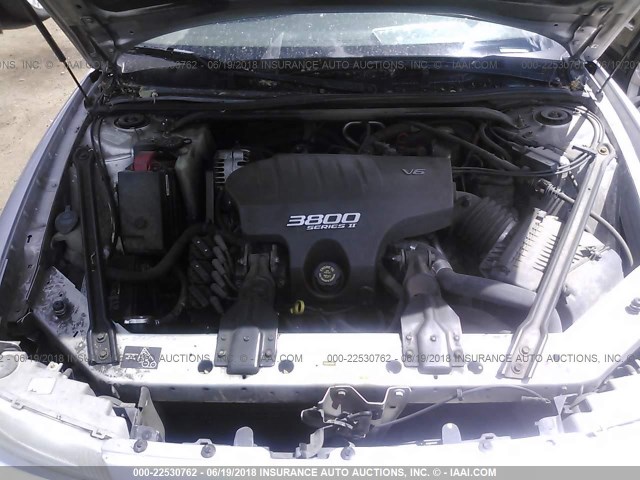 2G4WB55K111253762 - 2001 BUICK REGAL LS 银色 照片 10