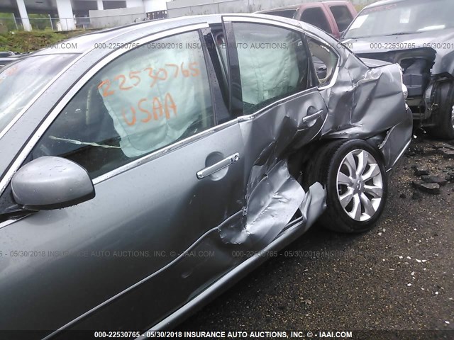 JNKAY01F67M452343 - 2007 INFINITI M35 SPORT SILVER photo 6