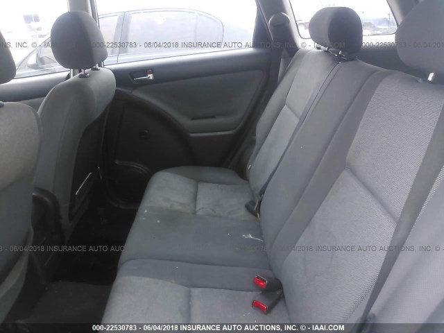 2T1LR32E23C162414 - 2003 TOYOTA COROLLA MATRIX XR WHITE photo 8